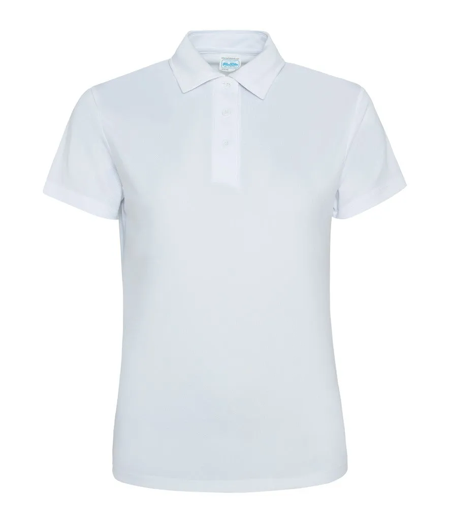 Halo Glow Aura Core Girlie Cool Polo | ARCTIC WHITE