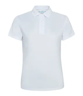 Halo Glow Aura Core Girlie Cool Polo | ARCTIC WHITE