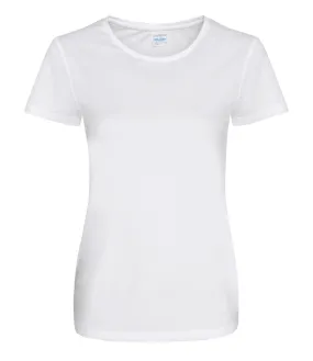 QuickDryDesign Girlie Cool Smooth T | ARCTIC WHITE