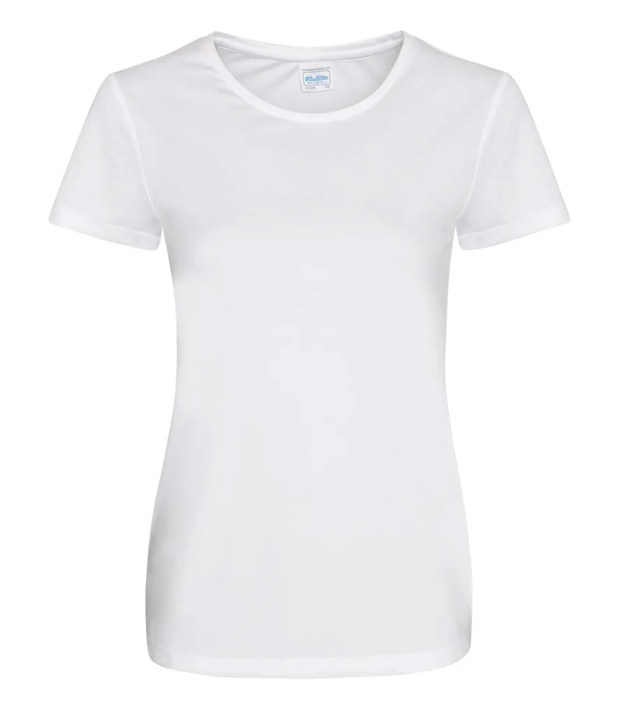 QuickDryDesign Girlie Cool Smooth T | ARCTIC WHITE