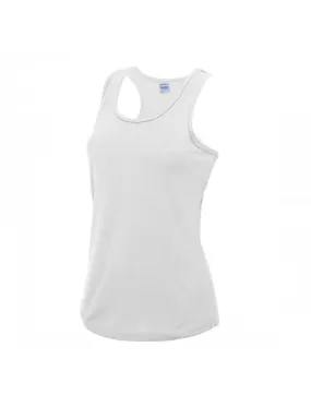 Girlie Cool Vest | ARCTIC WHITE Layered Hem Details NonRestrictiveSilhouette