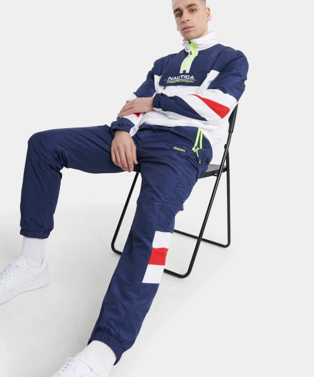 QuickDryingTech Nautica Competition Shanny Shell Suit Trackpants (Dark Navy)