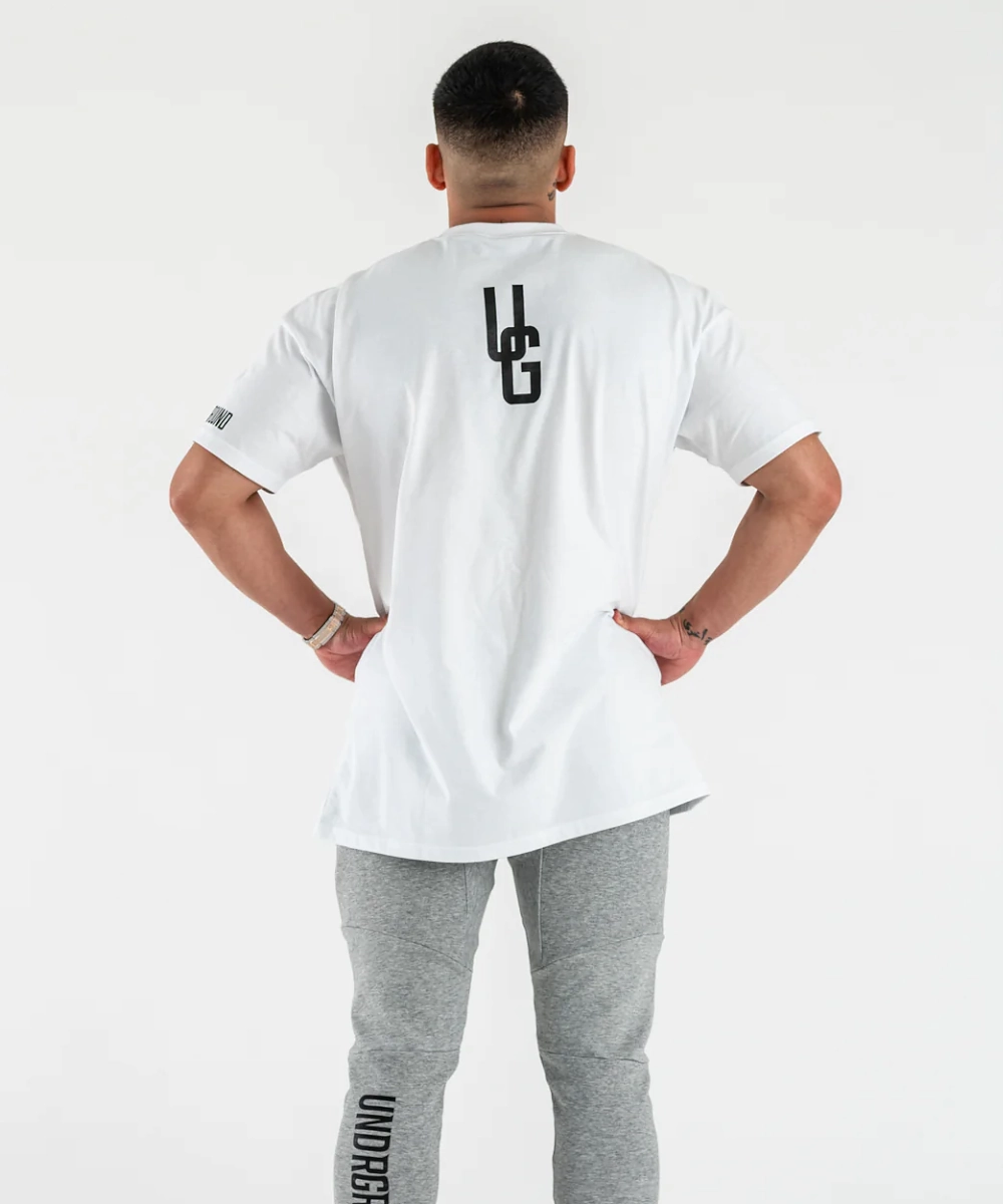 UNDRGROUND Box Fit UG Tee (White) HygroscopicFiber