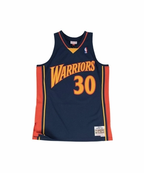 Happy Core Suede Mood Golden State Warriors Stephen Curry 2009-2010 Road Swingman Jersey
