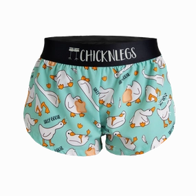 ChicknLegs 1.5" Split Short compression support Stylish Shorts