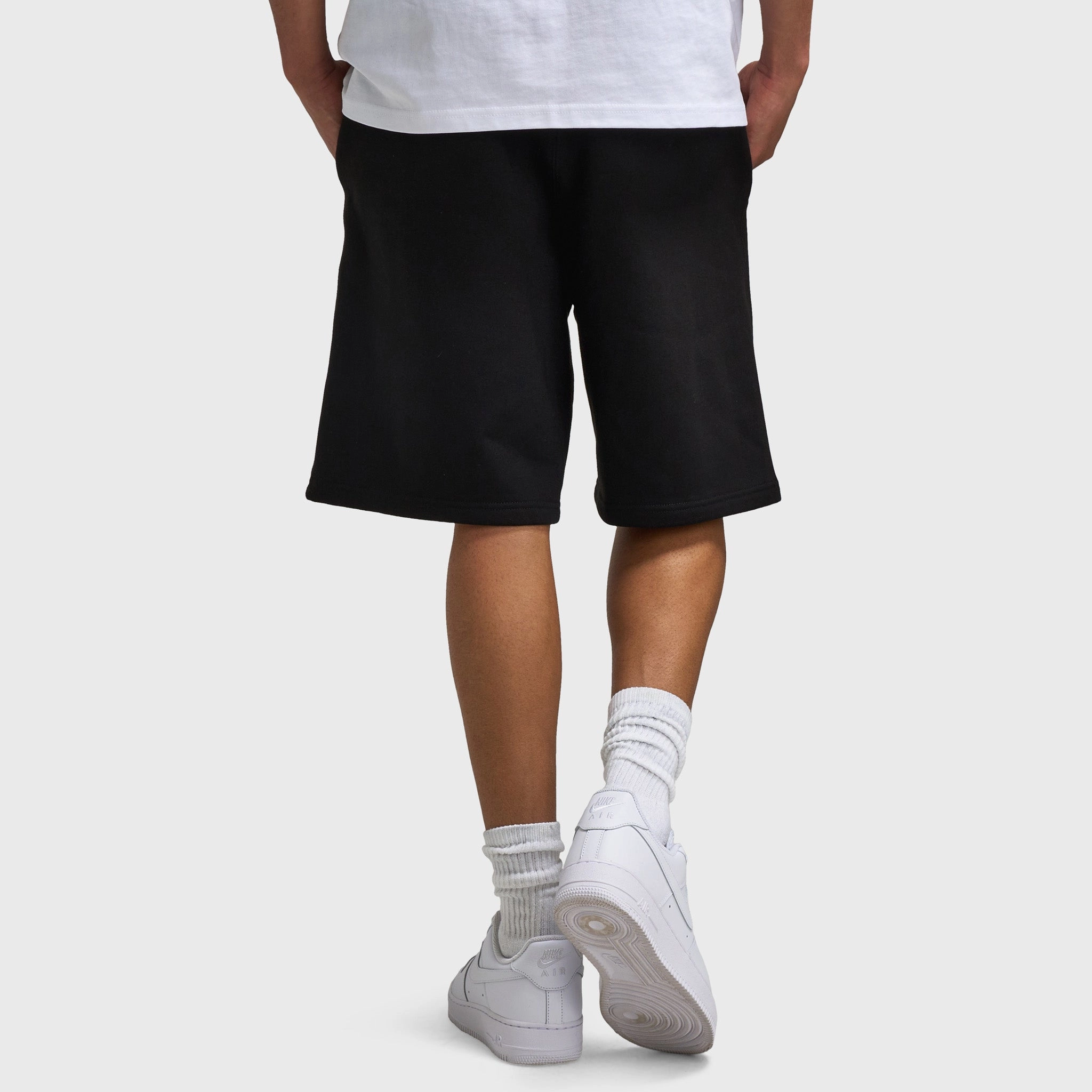 Unlike Humans Bubble Short / Black muted colors denim alternative