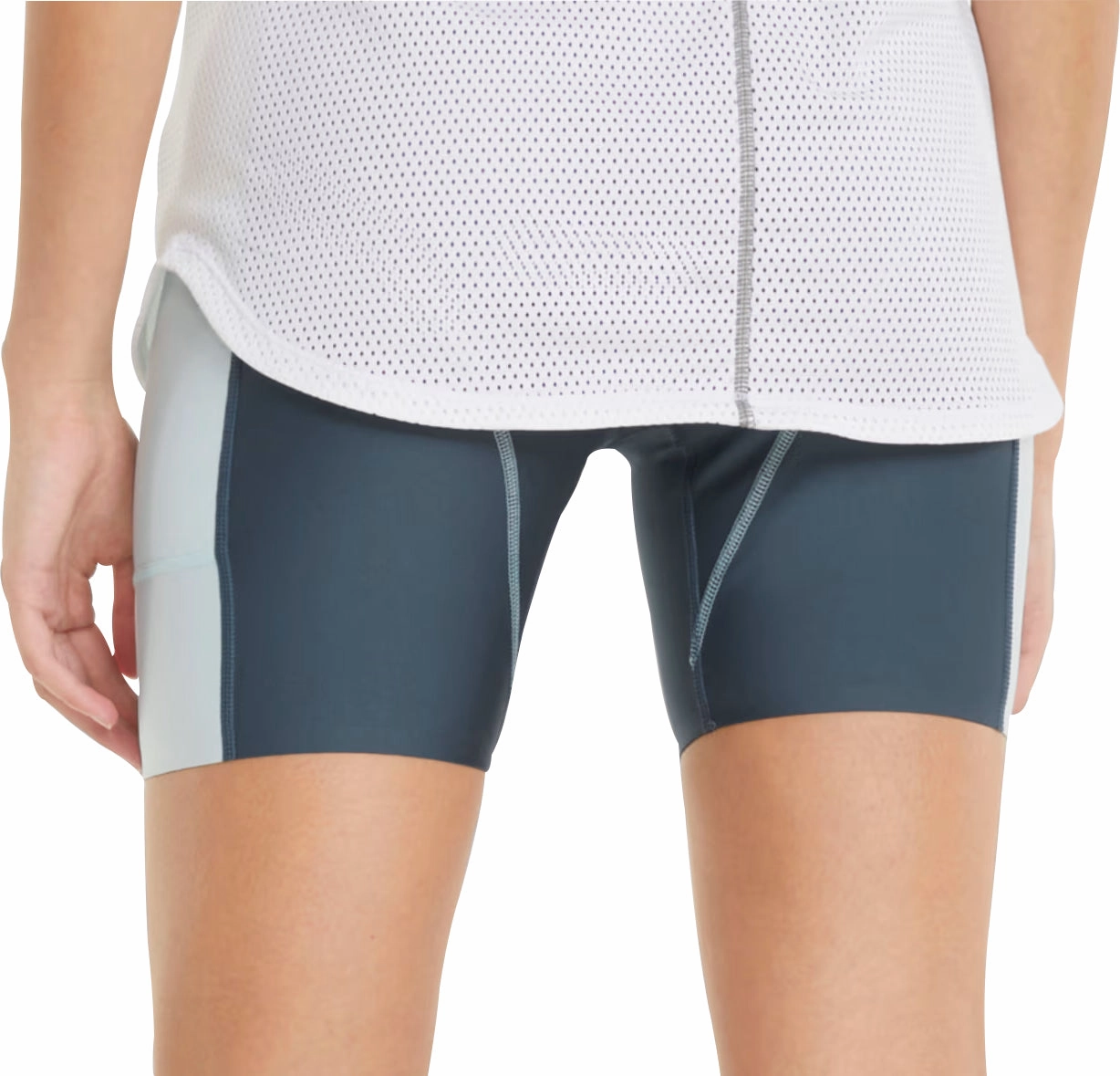 Puma Marathon 6 Inch Womens Short Running Tights - Blue ethnic style