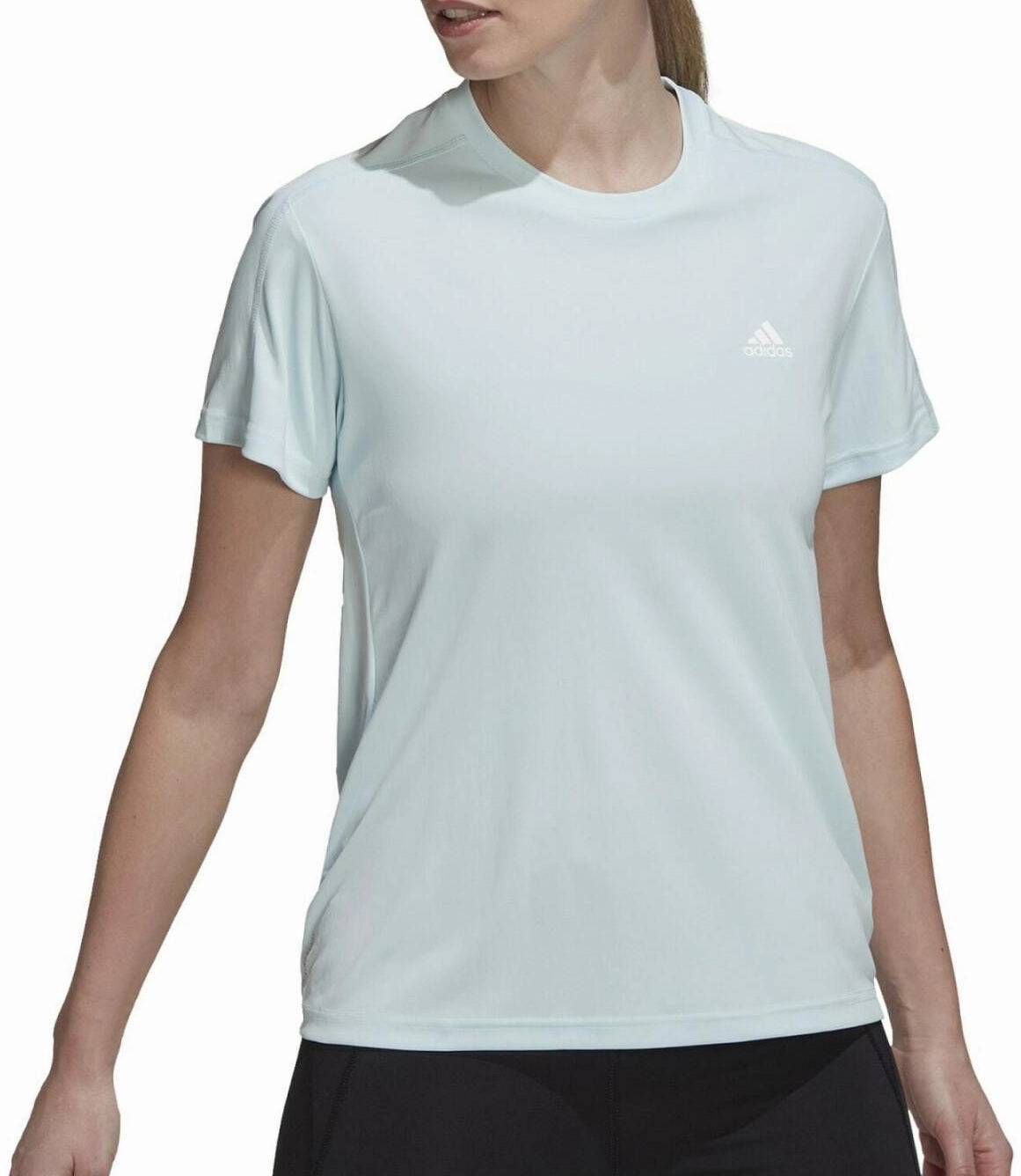 Active Fashion Chilly Style adidas Run It Short Sleeve Womens Running Top - Blue
