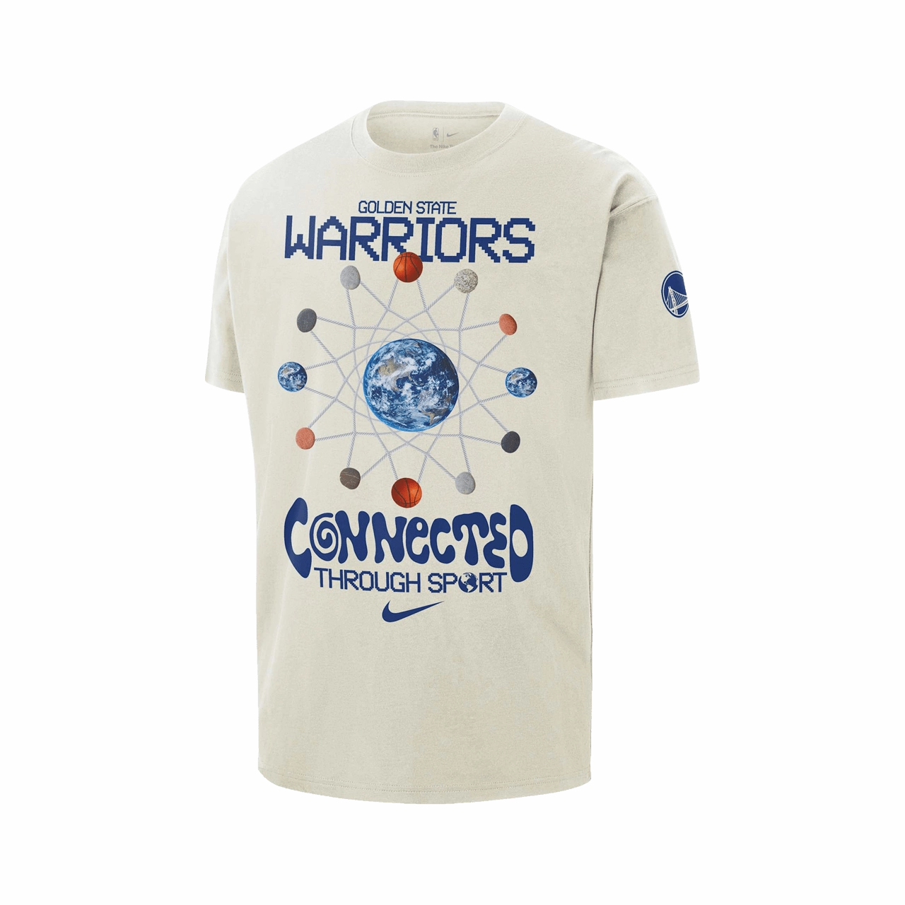 Nike NBA Golden State Warriors Courtside Max90 T-Shirt MinimalBranding