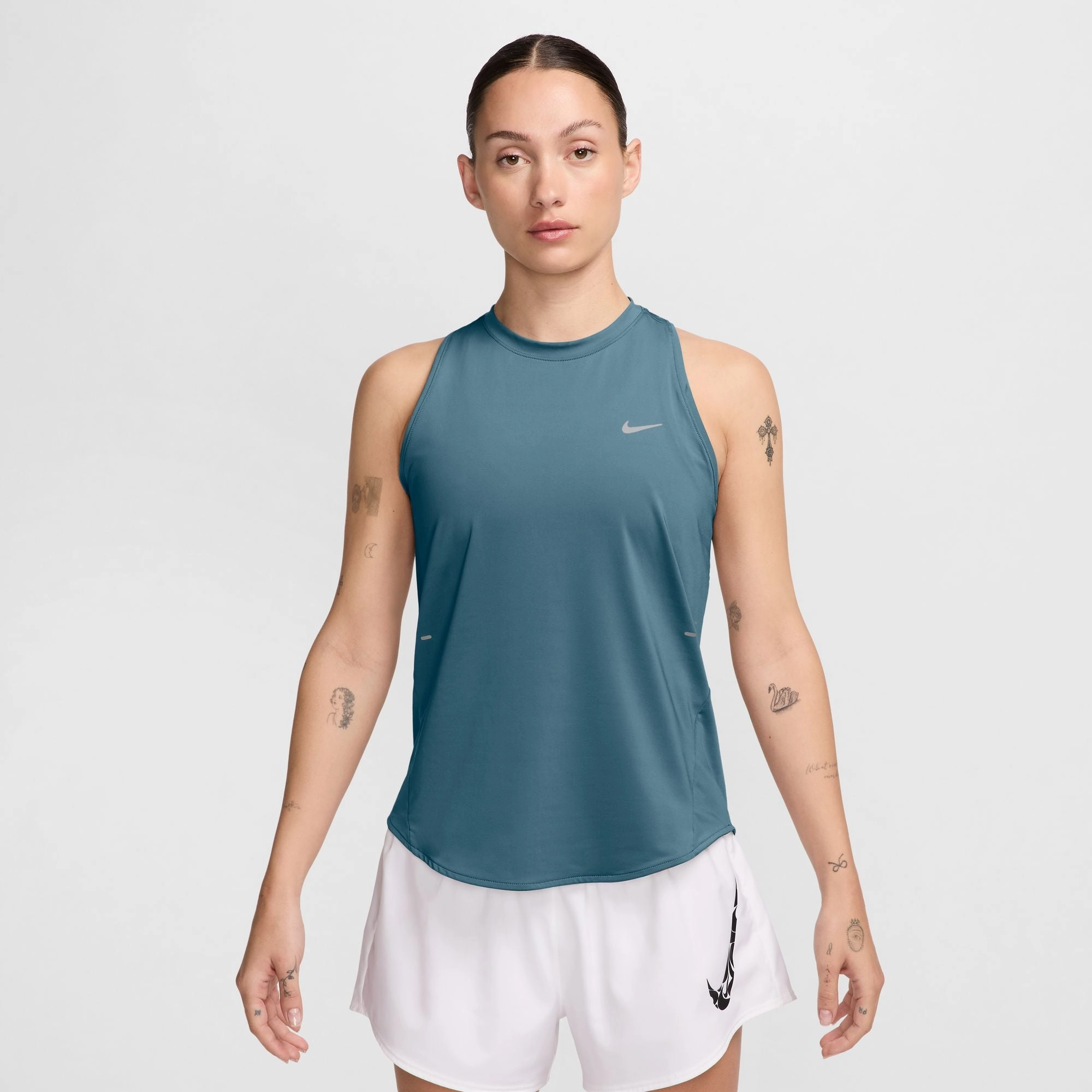 Nike Women's Swift Dri-FIT Running Tank Top firefighters Torsion Control System