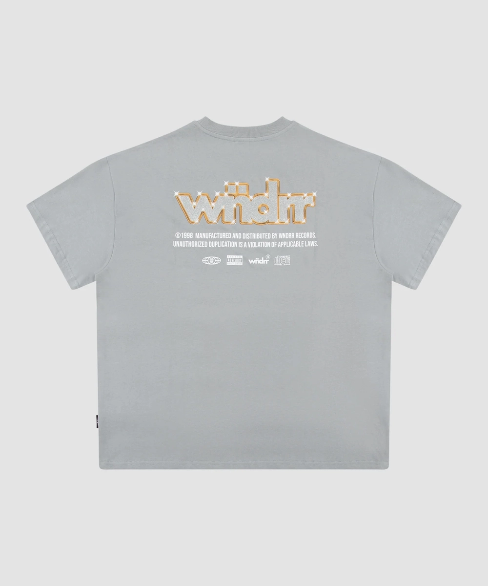 Zero Waste WNDRR Violation Heave Weight Tee (Cement Grey)