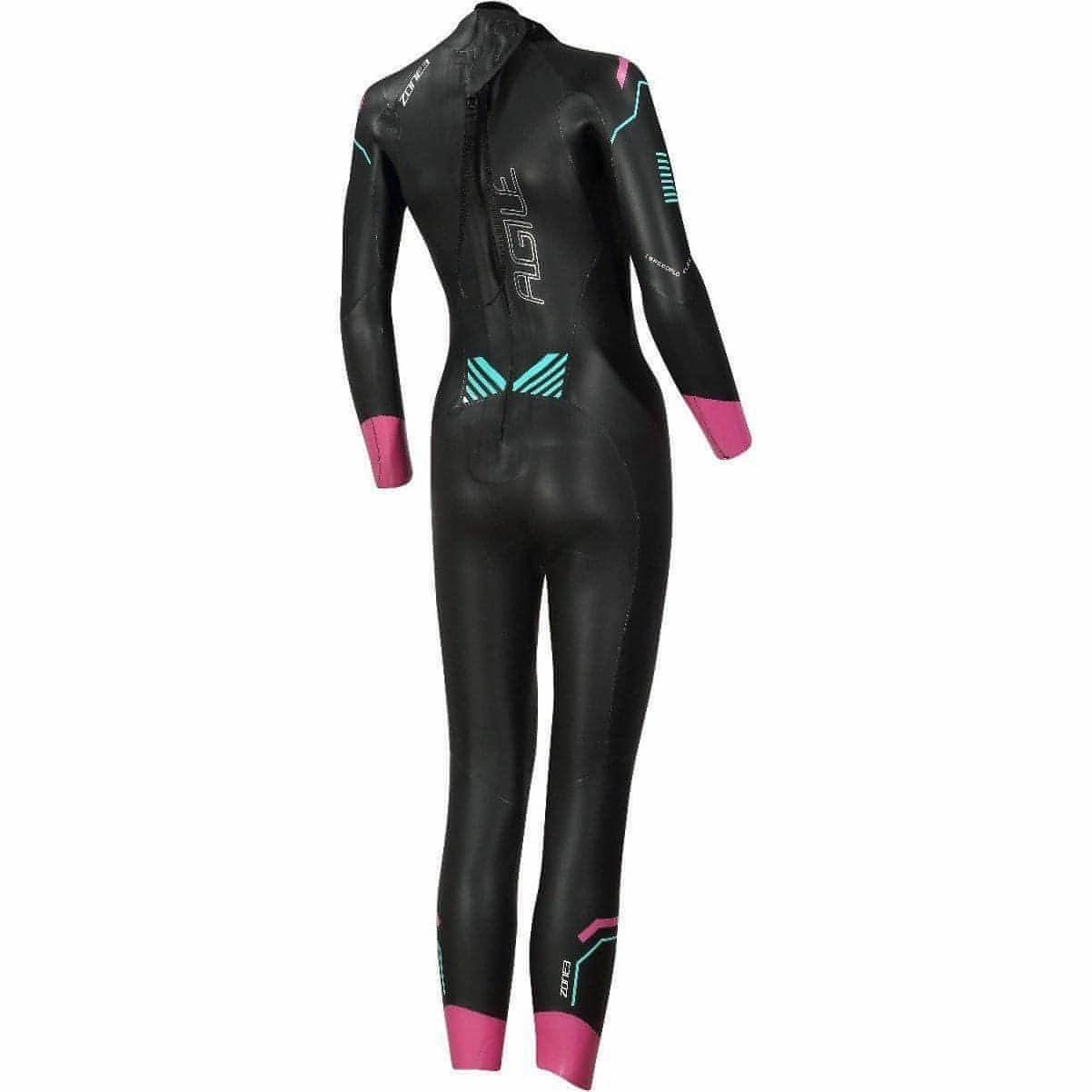 Zone3 Agile Womens Wetsuit - Black Swim Easy FlexibleNeckline