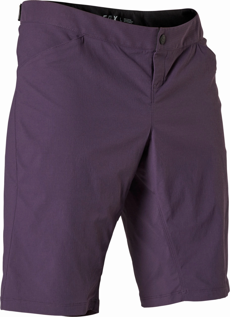 Fox Ranger Womens Cycling Shorts - Purple Chafe Free Construction FlexibleCompressionBands