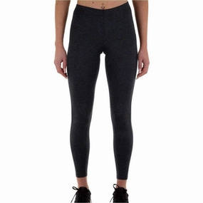4Way Stretch Fabric AntiStatic Treatment More Mile Train To Run Womens Long Running Tights - Grey
