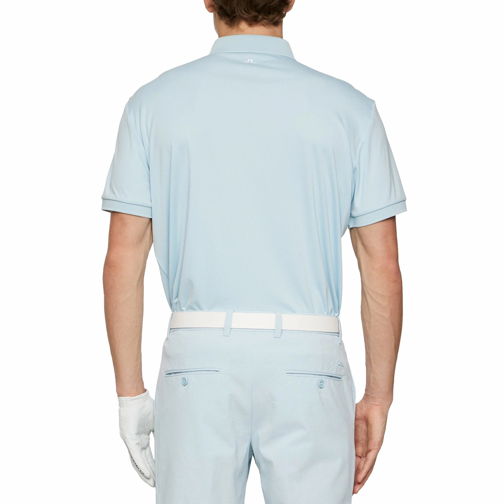 J.Lindeberg Tour Tech Polo Golf Shirt - Winter Sky Quick-Dry Fabric Office To Outing