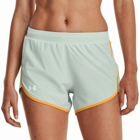 Under Armour Fly By Elite 3 Inch Womens Running Shorts - Green gift venue