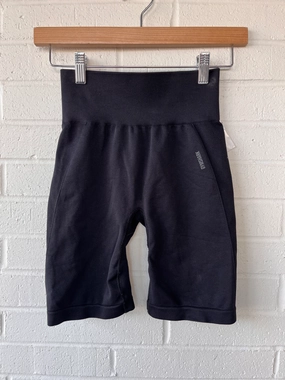 Clear Glow Gym Shark Athletic Shorts Size Small