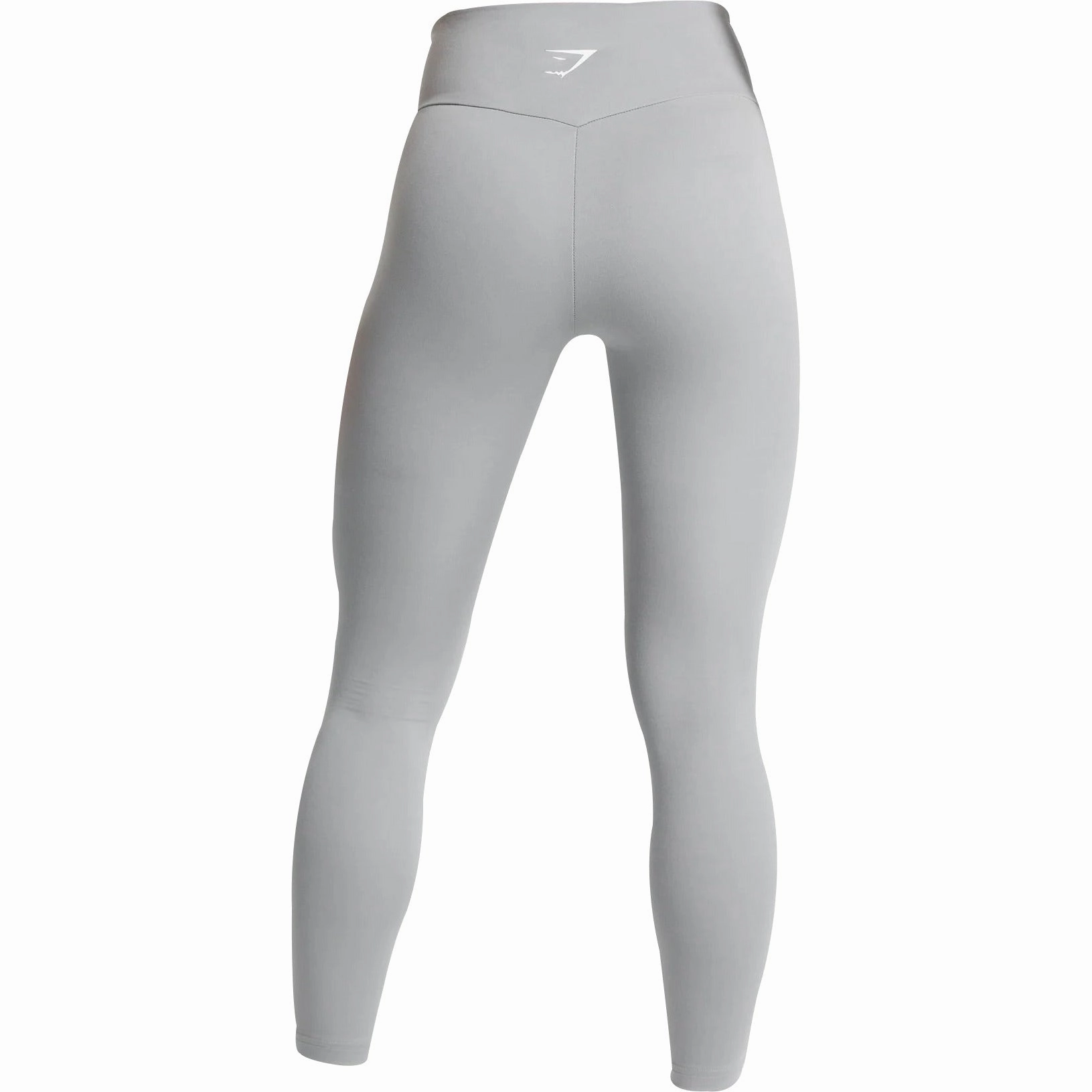 Gymshark Essentials Womens Long Training Tights - Grey Cyber Glow MeshVentilation
