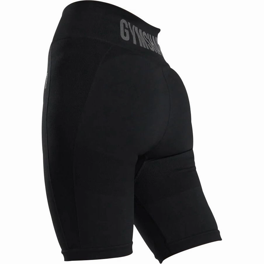 Loose Thread Gymshark Flex Womens Short Training Tights - Black