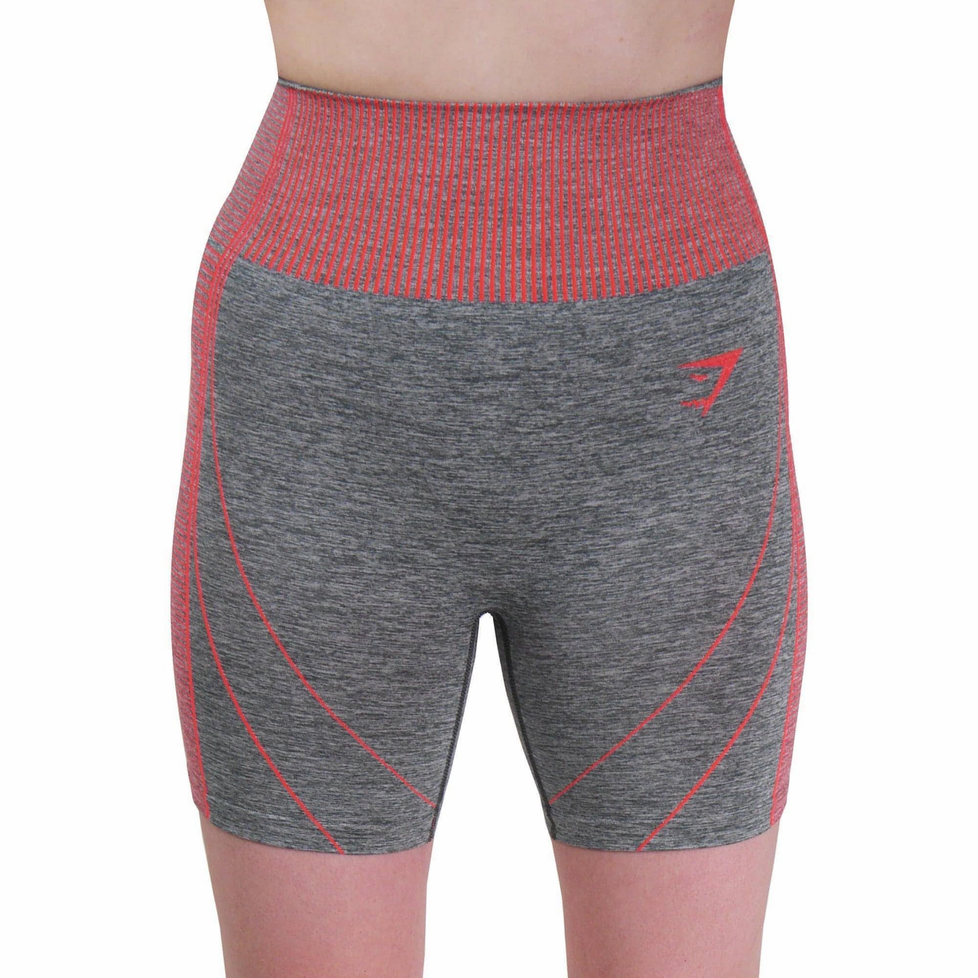 Gymshark Hyper Amplify Seamless Womens Short Training Tights Ethic Core Ocean Glow