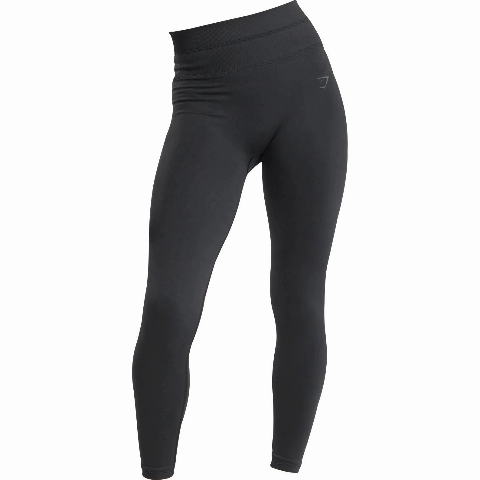 Work Ready Gymshark Studio Womens Long Training Tights - Black