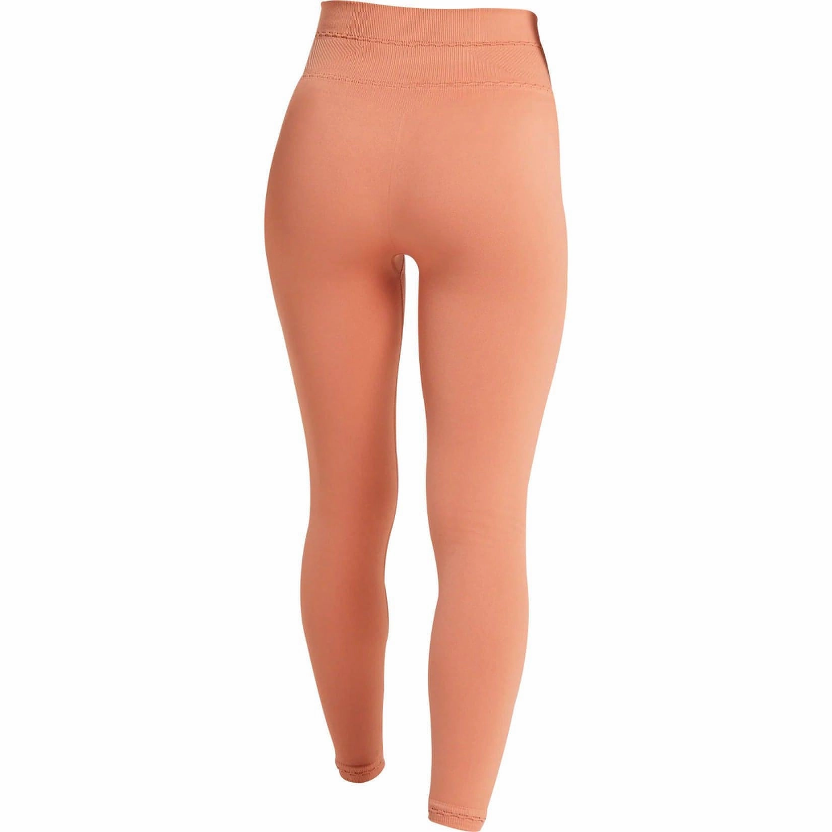 AntiStaticMaterial CompactPackability Gymshark Studio Womens Long Training Tights - Orange