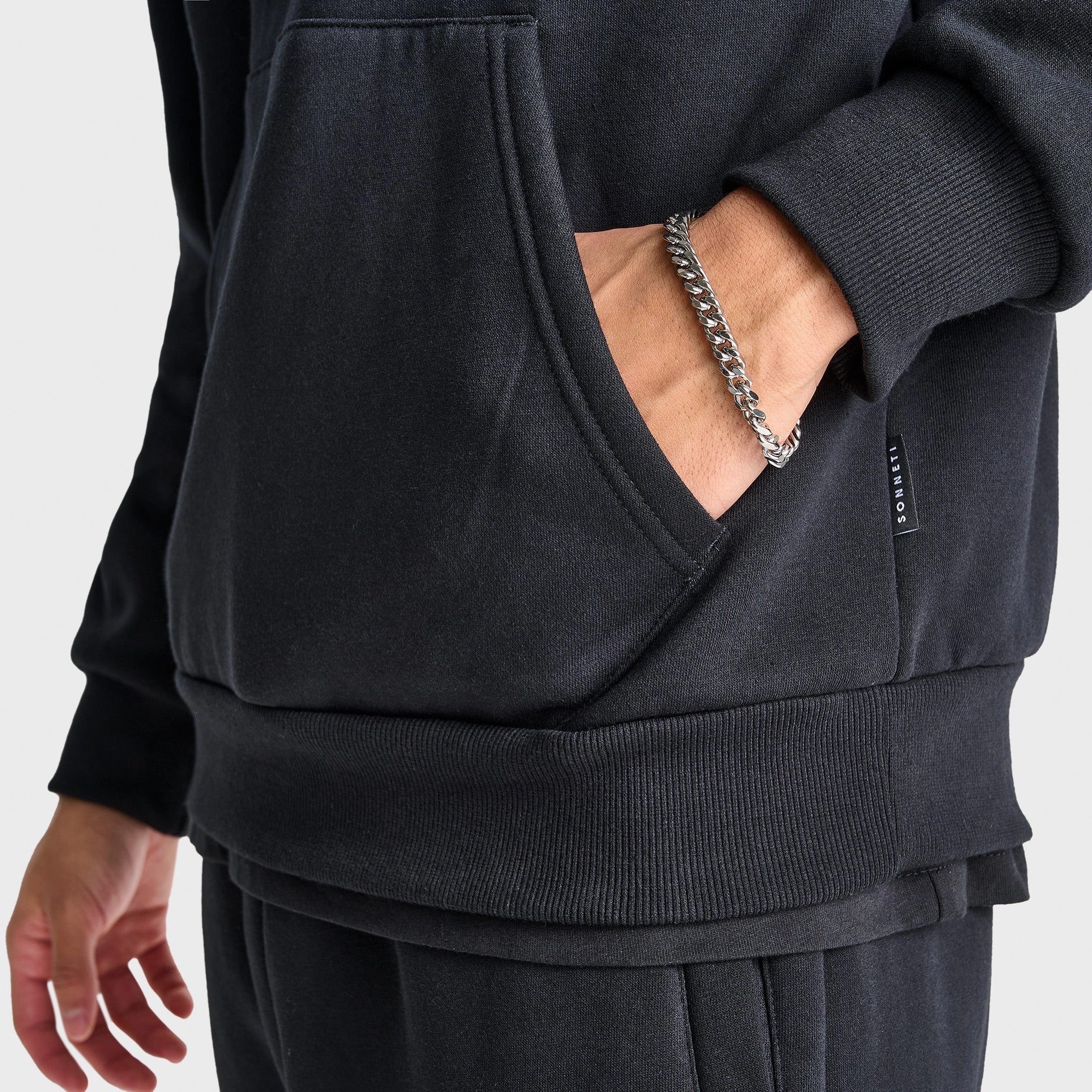 Sonneti London Pullover Hoodie / Black Anti Glare Trim Cheap Nice
