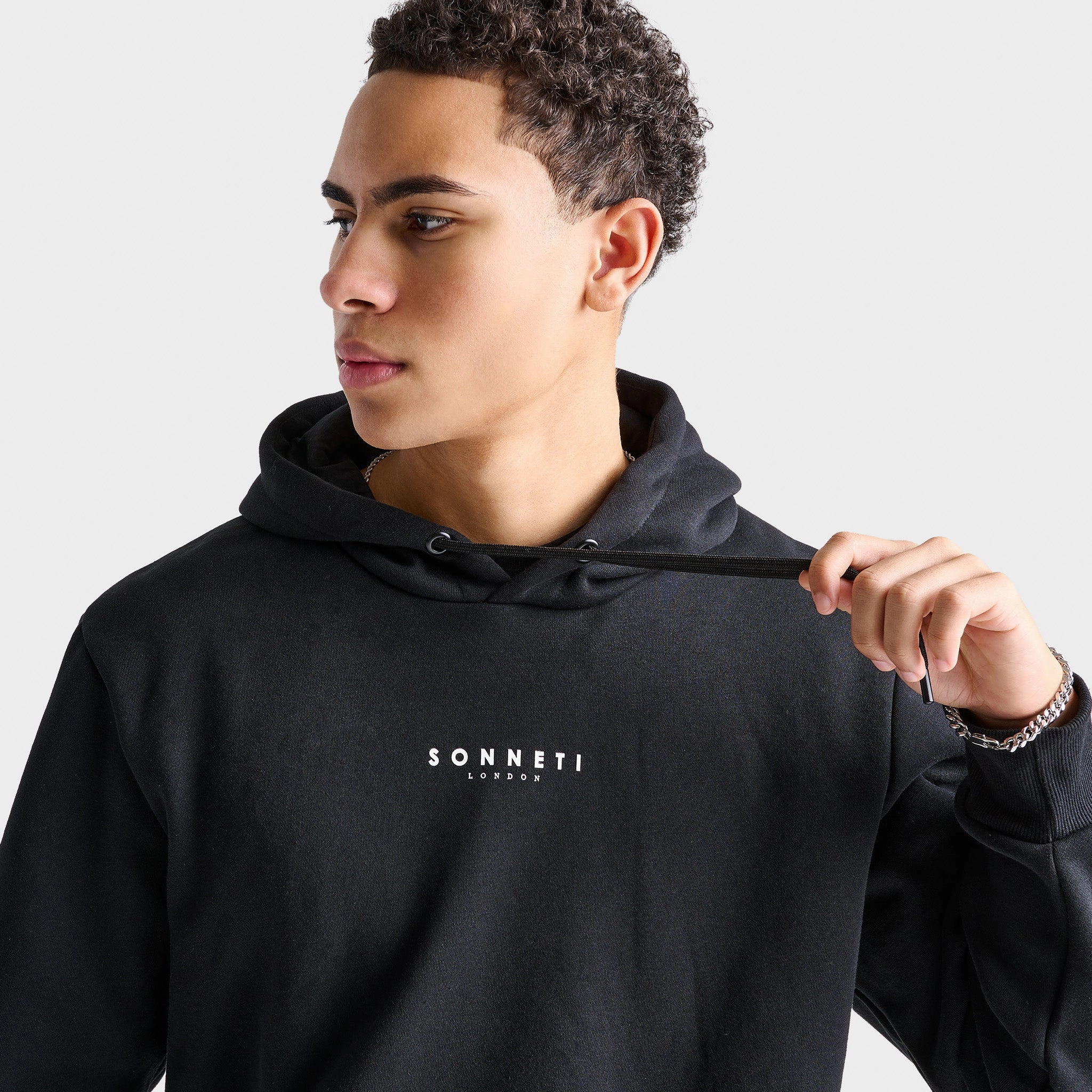 No Wrinkle Sonneti London Pullover Hoodie / Black