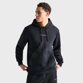 Functional Pockets Style Eco Friendly Construction Sonneti London Pullover Hoodie / Black