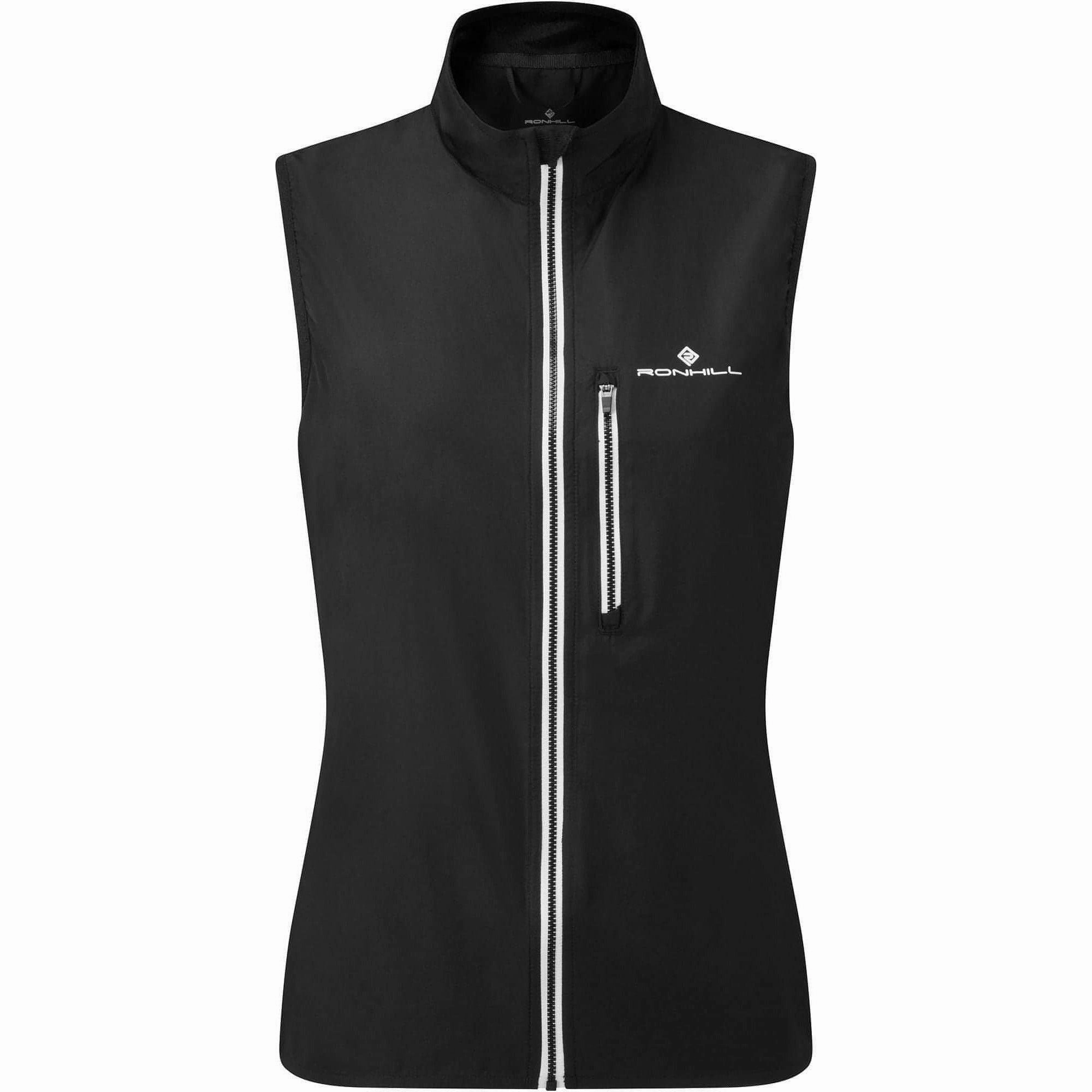 Airflow channels Infatuation Ronhill Core Womens Running Gilet - Black