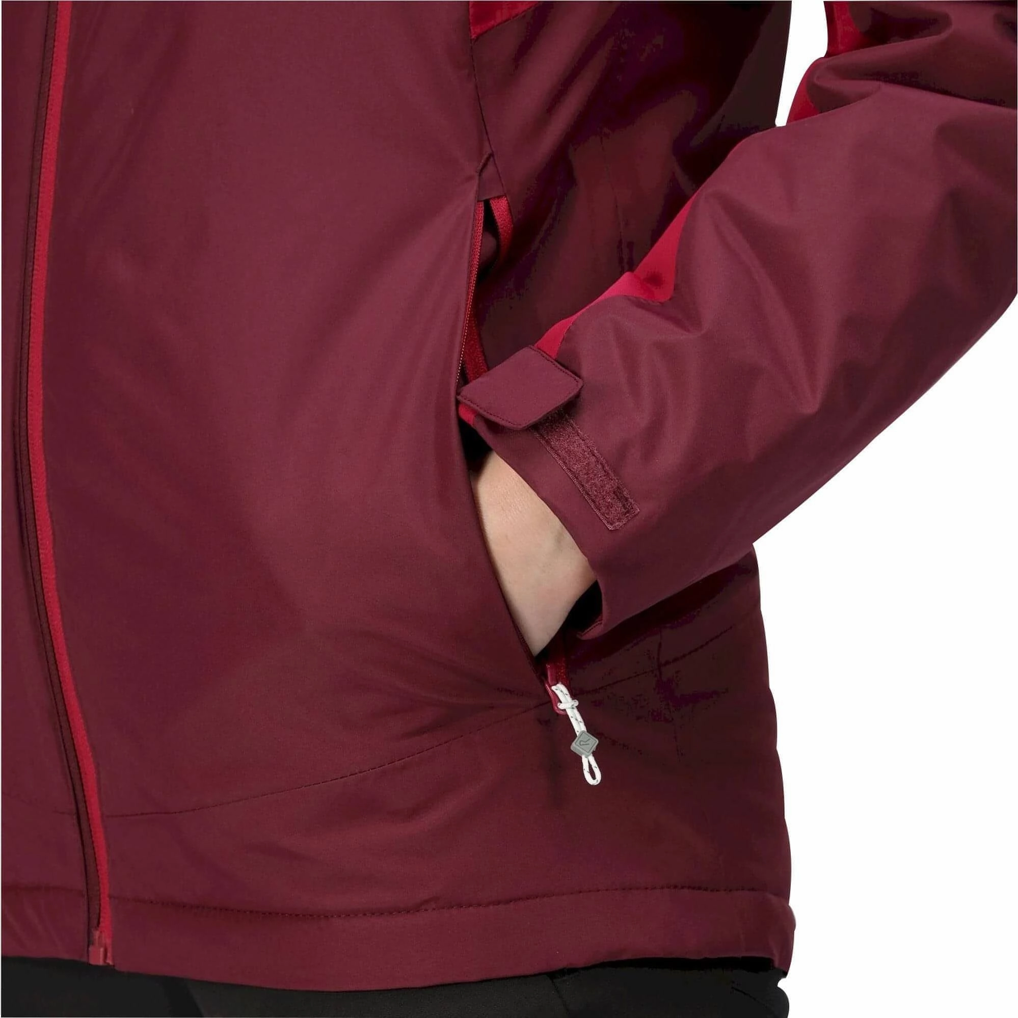 Rugged Daily Style Regatta Voltera Protect II Womens Waterproof Heated Jacket - Red
