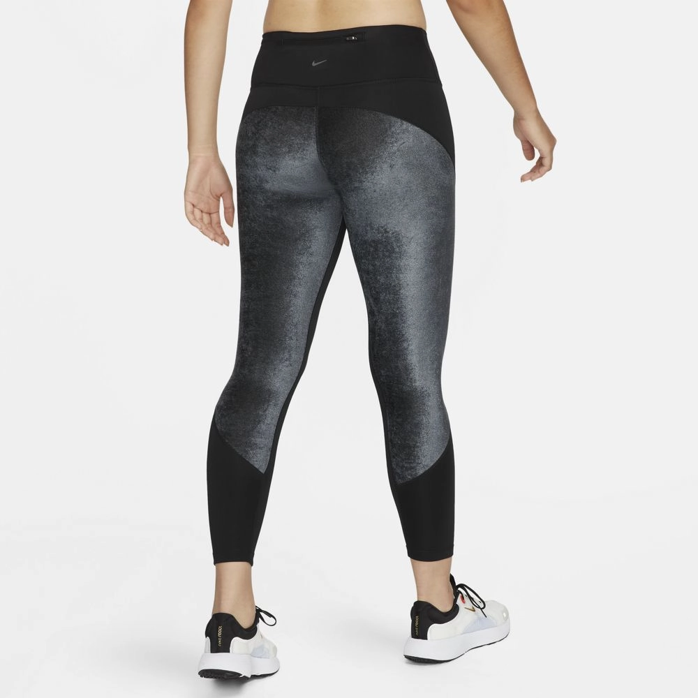 Nike Women's Air Dri-FIT Fast Tight Black / Reflective Silver Matte Tone OdorControlTech