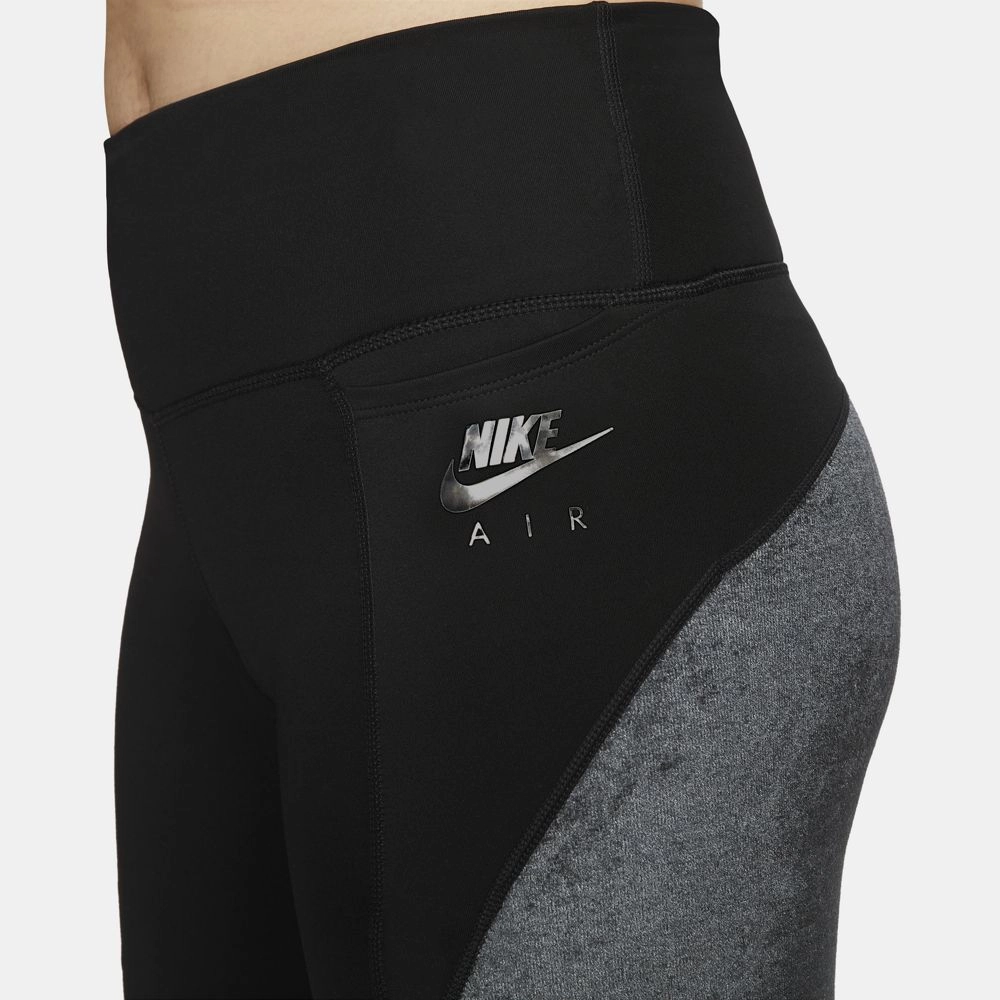 FourWayStretch Nike Women's Air Dri-FIT Fast Tight Black / Reflective Silver