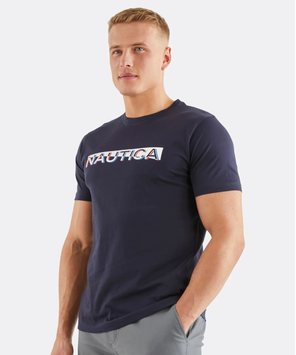 Nautica Dane Tee (Dark Navy) Cyber Core Quiet Core