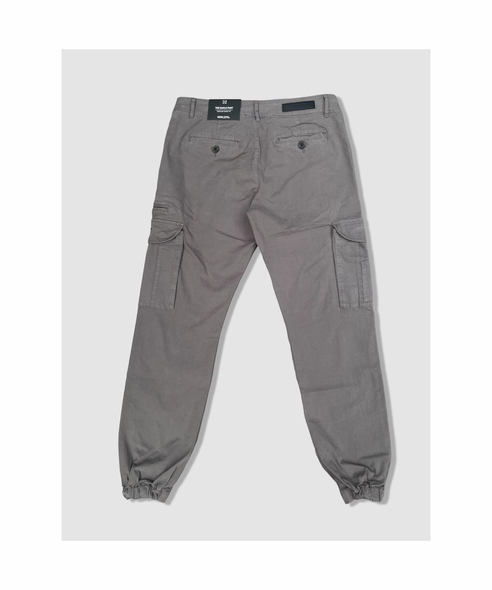 Henleys Eagle Pants (Fossil) wrinkle free Tropical Glow