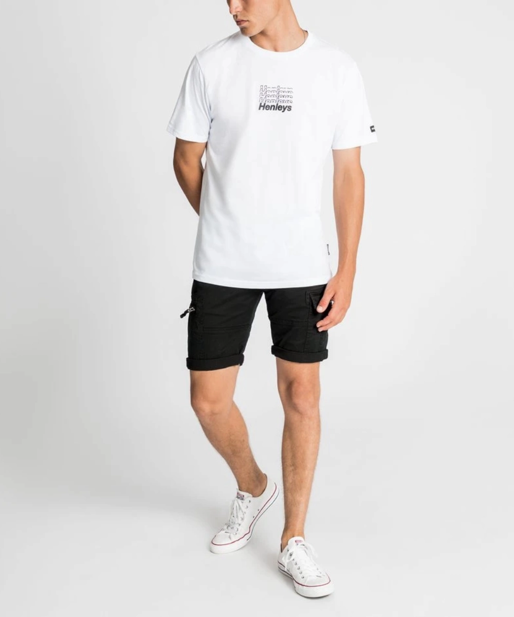 Henleys Leon Shorts (Black) Model Edge ZeroWaste Production