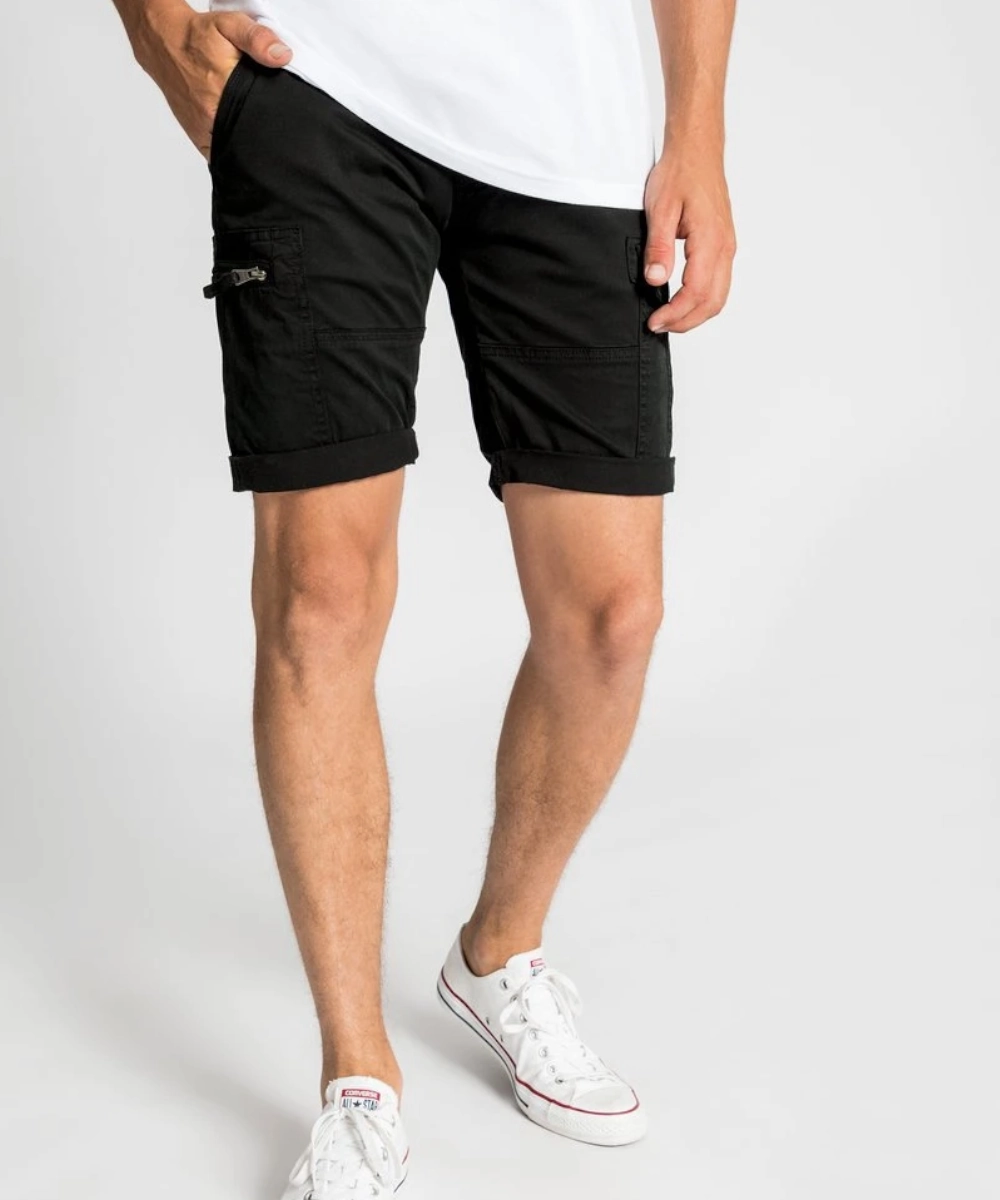 Henleys Leon Shorts (Black) SeamlessFit