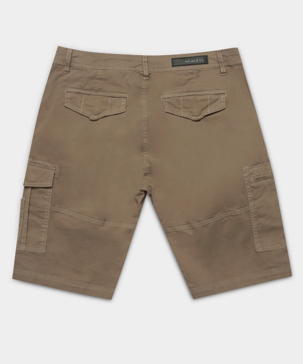 Hero Fit Henleys Leon Shorts (Desert Sand)