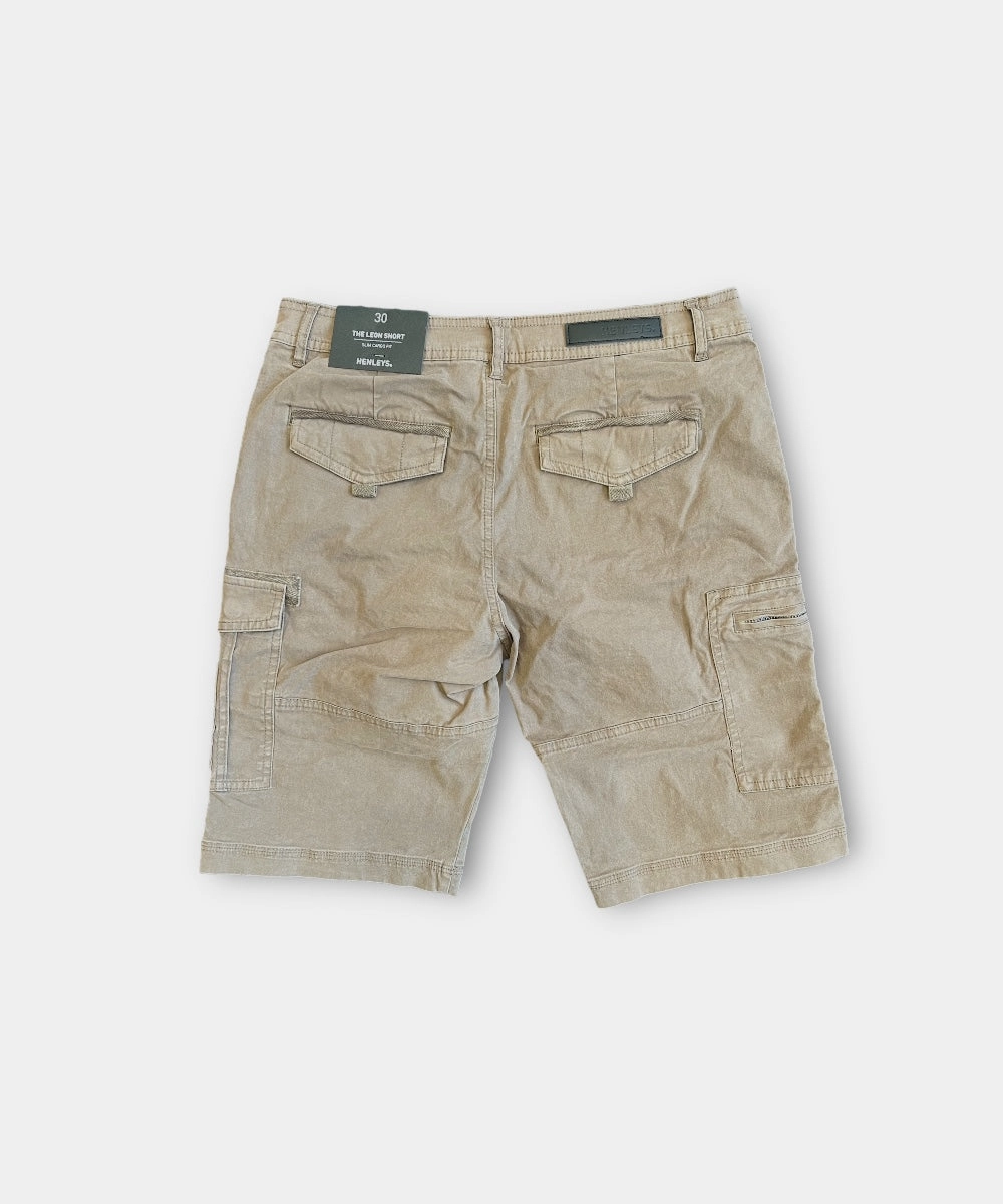Henleys Leon Shorts (Flint) StainReleaseCoating Active Ease