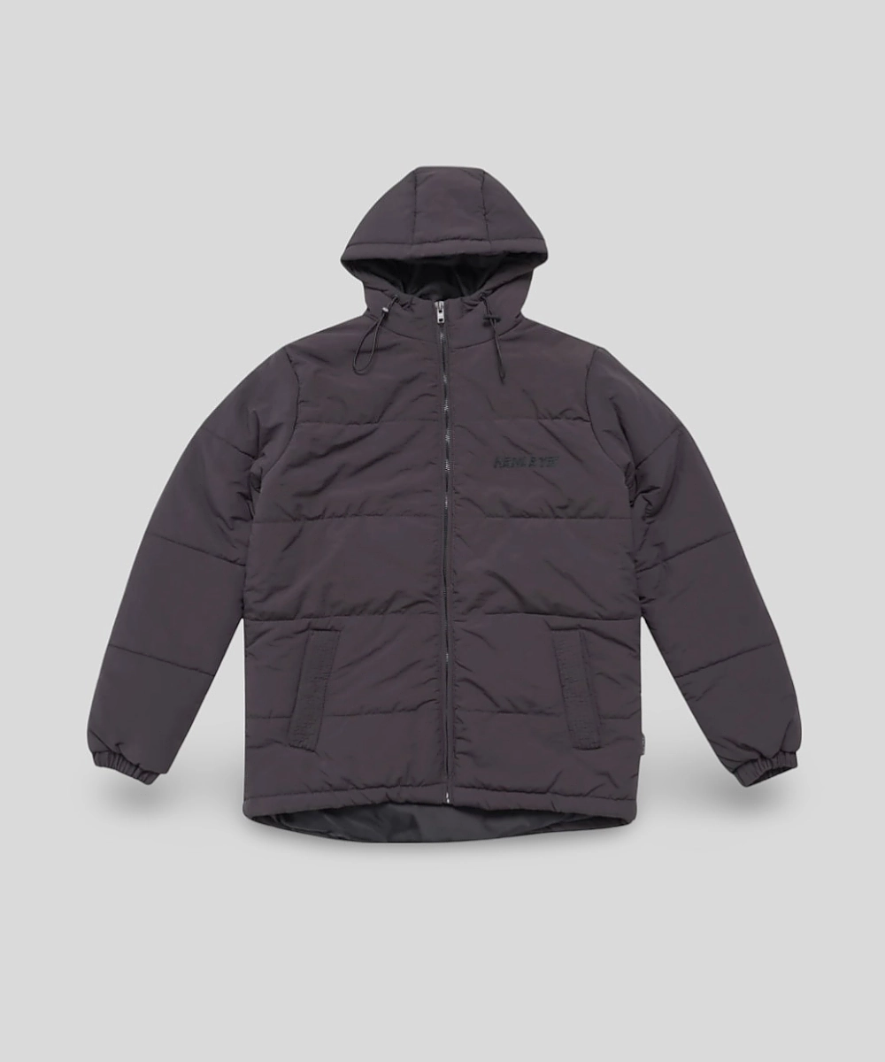 Henleys Overdrive Hooded Puffer (Coal) HypoallergenicYarn