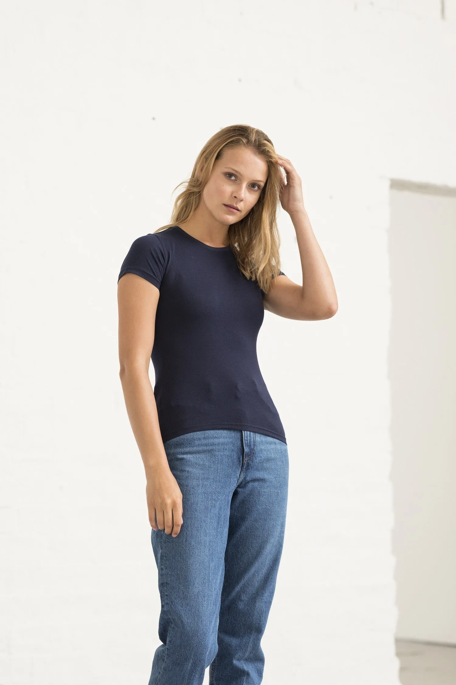Cascades Organic Ladies T-Shirt | ARCTIC WHITE Next Core HighElasticity Fiber