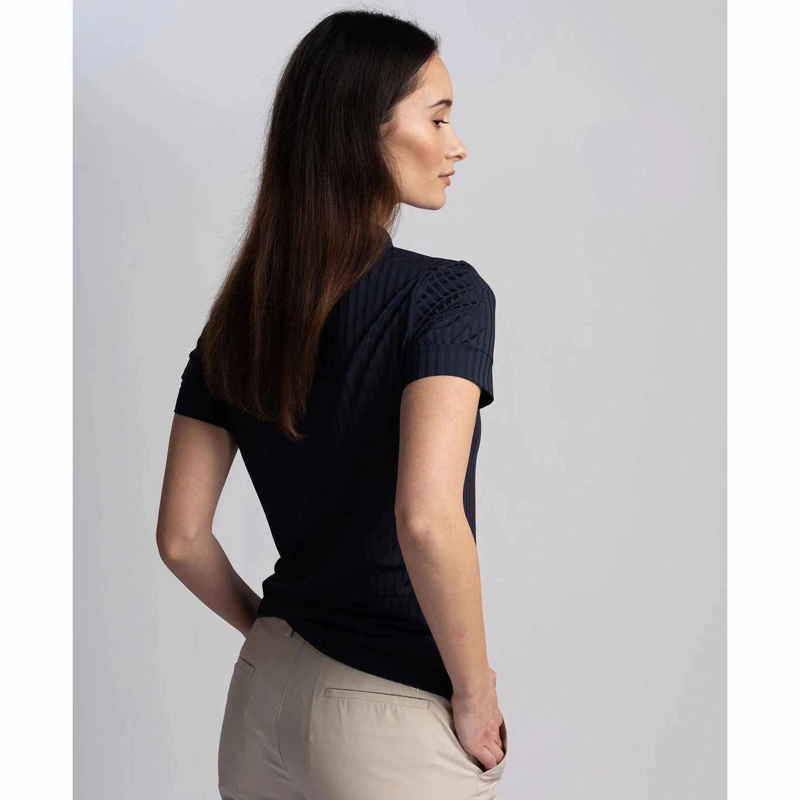 Cross Women's Axela Polo Golf Shirt - Navy Corporate Event Eco Friendly Dye