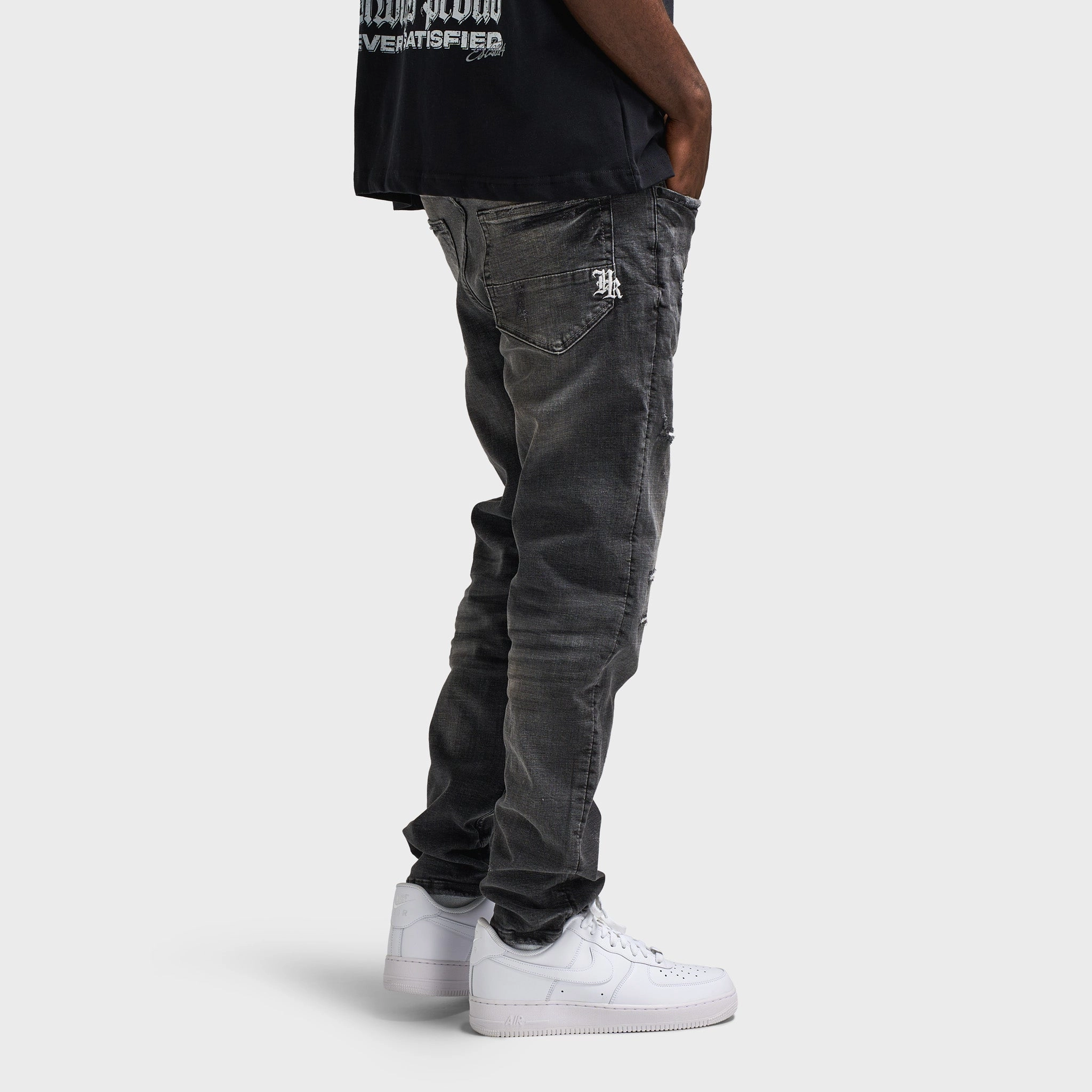 Hoodrich Ritual Denim Pants / Black Weekend Warrior Luxury Athlete Fit