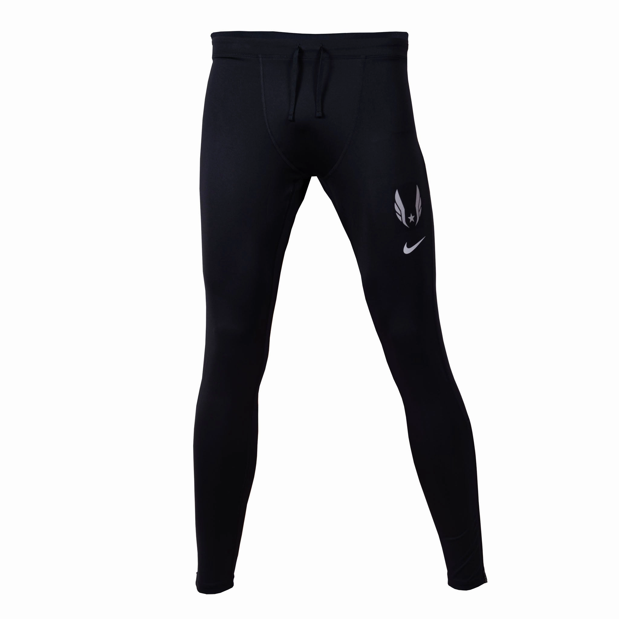 Nike USATF Men's Dri-FIT Challenger Tights Bootcut-shape Straight-leg-style-quality