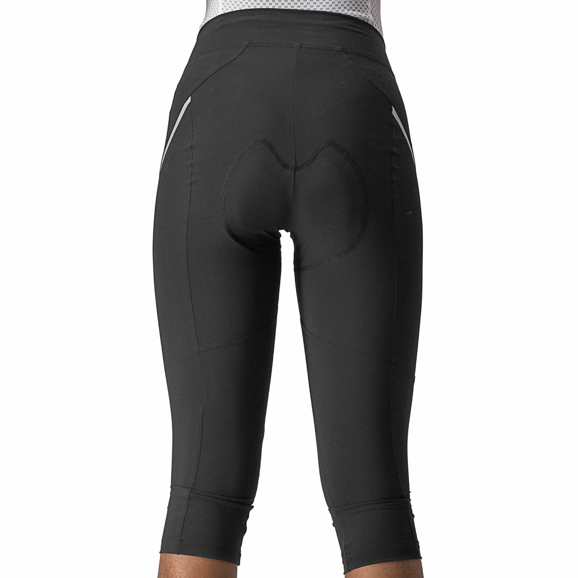 floral dance studio Castelli Velocissima 3 Womens Cycling 3/4 Tights - Black
