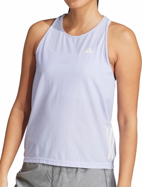 context Sporty adidas Own The Run Womens Running Vest Tank Top - Purple