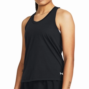 amusement Under Armour Launch Womens Running Vest Tank Top - Black