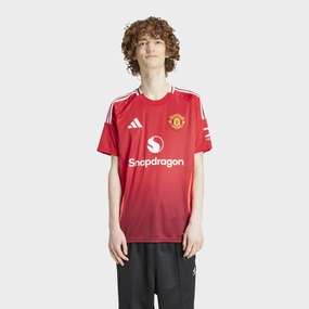 adidas Manchester United 24/25 Home Jersey / MUFC Red spherical Reinforced Shoulders