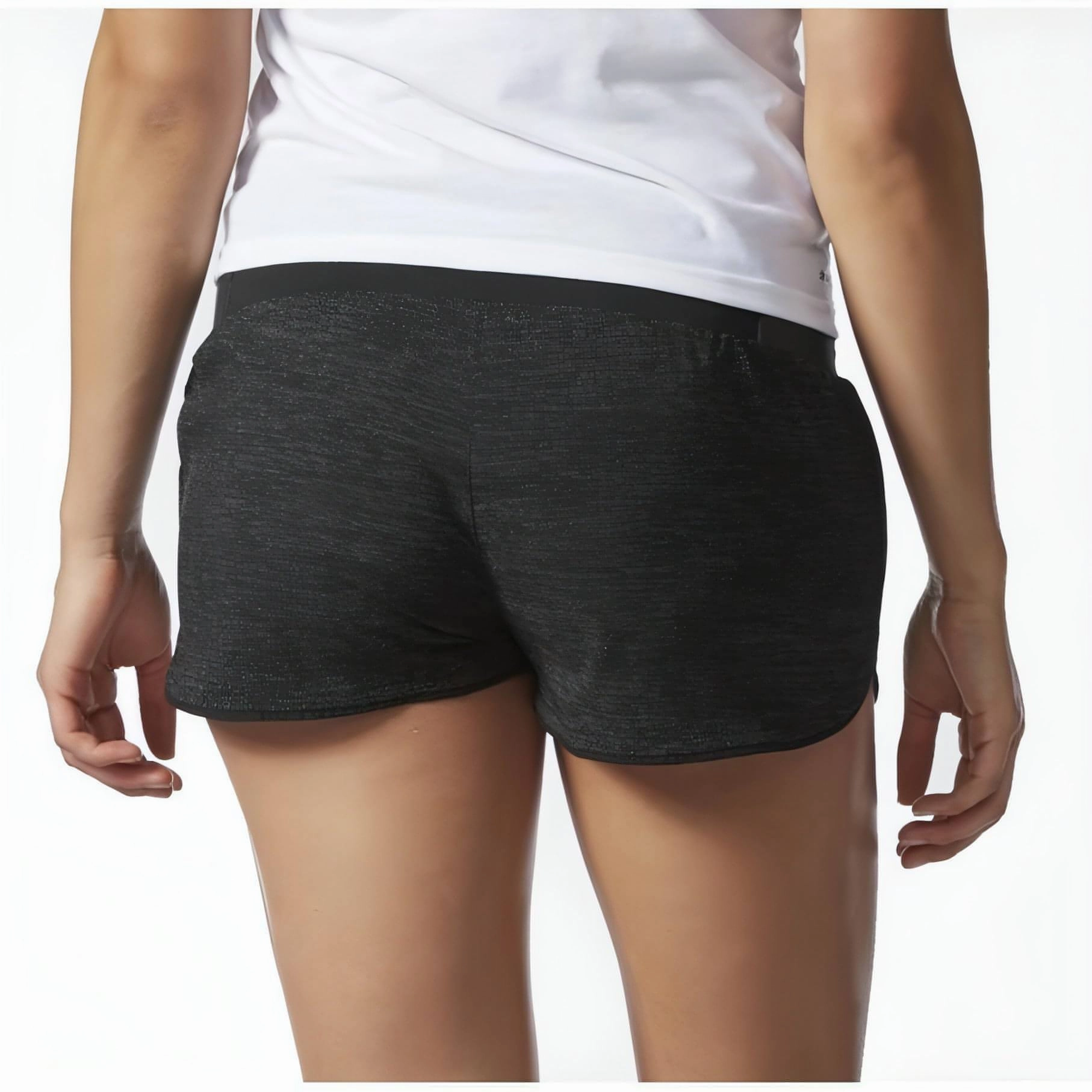 adidas Supernova Glide Womens Running Shorts - Black Weightless Travel Design