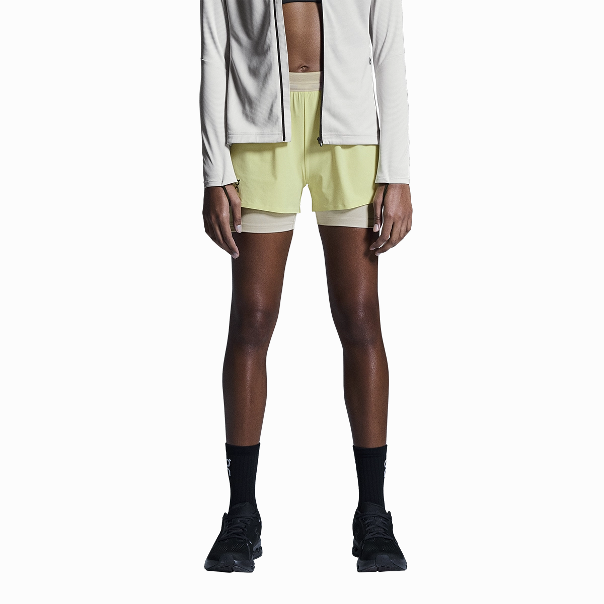 Clean Aesthetic Organic Cotton ON 3" Performance 2/1 Shorts